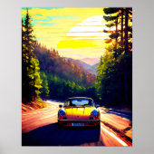 Levendig scèneontwerp Modern Poster (Voorkant)