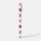 Levendig schaakbordpatroon iPhone 15 case (Rechterkant)