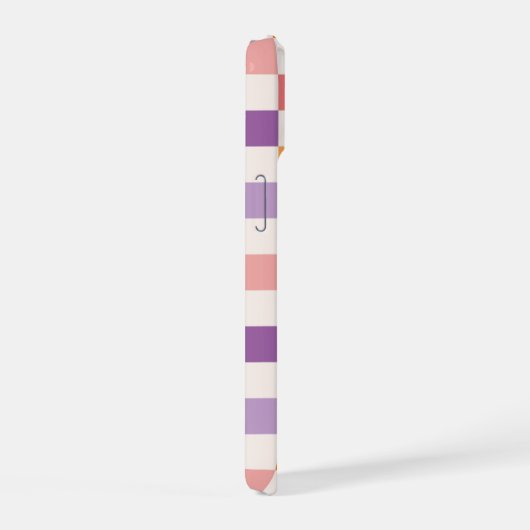 Levendig schaakbordpatroon iPhone 15 case (Rechterkant)