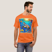 Levendig Schildpad Reef Leven T-shirt (Voorkant volledig)