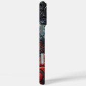 Levendig schip in wervelende golven Case-Mate iPhone case (Achterkant / Rechts)