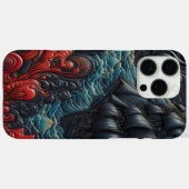 Levendig schip in wervelende golven Case-Mate iPhone case (Achterkant (horizontaal))