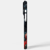 Levendig schip in wervelende golven Case-Mate iPhone case (Achterkant / Links)