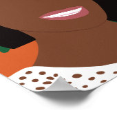 Levendig Sinaasappel blijft groeien Poster (Hoek)