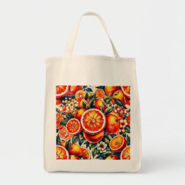 Levendig Sinaasappel Citrus Delight Tote Bag