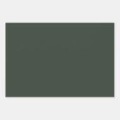 Levendig Sinaasappel, groen & goud geplakt Inpakpapier Vel (Voorkant 2)