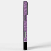 Levendig slangenhuidpatroon in zacht paarse tinten Case-Mate iPhone case (Achterkant / Rechts)