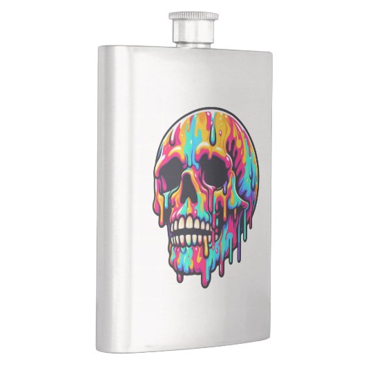 Levendig smeltende schedel flacon (Rechts)