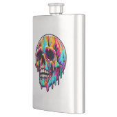 Levendig smeltende schedel flacon (Links)