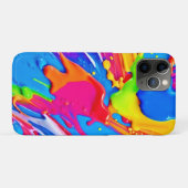 Levendig Spatten Kleur Barst Design Case-Mate iPhone Case (Achterkant (horizontaal))