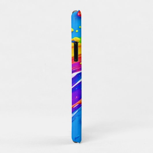Levendig Spatten Kleur Barst Design Case-Mate iPhone Case (Achterkant/rechts)