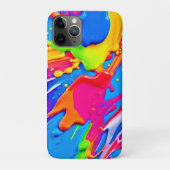 Levendig Spatten Kleur Barst Design Case-Mate iPhone Case (Achterkant)