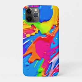 Levendig Spatten Kleur Barst Design Case-Mate iPhone Case