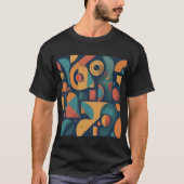 Levendig spectrum: Draagbare kunst T-shirt (Voorkant)