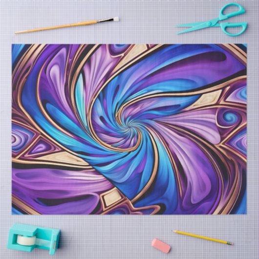 levendig spiraalweefselpapier tissuepapier (Craft)