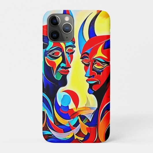 Levendig Spirit Paar Design Case-Mate iPhone Case (Achterkant)
