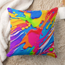 Levendig Splatter Kleur Burst Ontwerp
