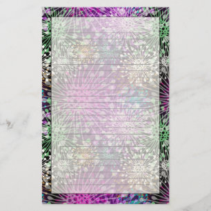 Levendig Spotty Patroon Briefpapier