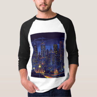 Levendig stadsenergiecircuit" * "Moderne stad NI T-shirt
