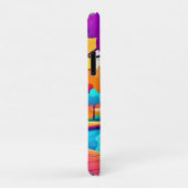 Levendig stadspark bij zonsondergang Case-Mate iPhone case (Achterkant/rechts)