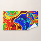 Levendig stijlpatroon bad handdoek (Handdoek)