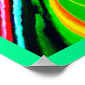 Levendig stijlpatroon poster (Hoek)