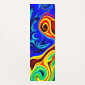 Levendig stijlpatroon yogamat (Voorkant)