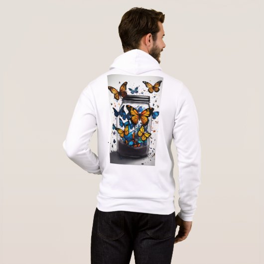 Levendig & Stijlvol Graphic Sweatshirt (Achterkant volledig)