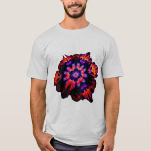 Levendig Stropdas-Dye Gradient Abstract Patroon T-shirt