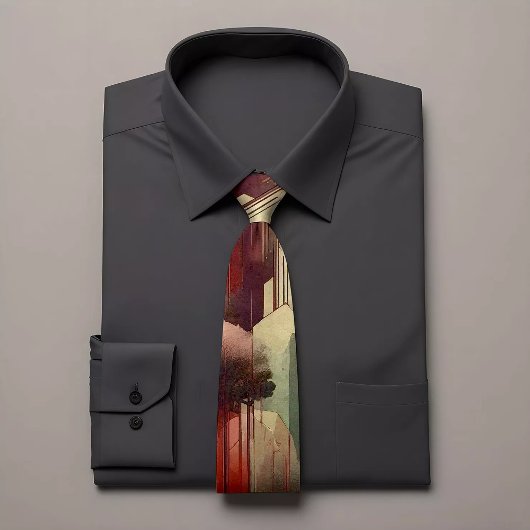 Levendig Stropdas voor geometrische afdrukken