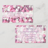 Levendig suikerhart voor banketbakkersbakkerswerk visitekaartje (Voorkant / Achterkant)