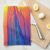Levendig Sunset Beach Dream Design Theedoek (Quarter Fold)