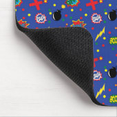 Levendig superheldenontwerp muismat (Hoek)