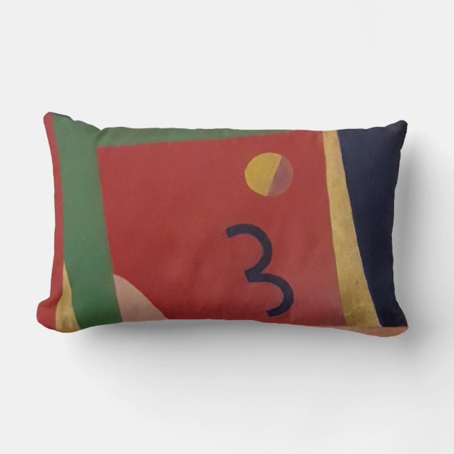 Levendig Suprematistisch Frans Sierkussen door Can Kussen (Voorkant)