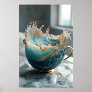 Levendig surrealistisch Poster