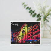 levendig sydney helder mca briefkaart (Staand voorkant)
