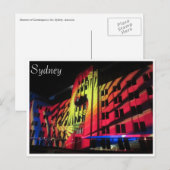 levendig sydney helder mca briefkaart (Voorkant / Achterkant)