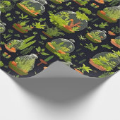 Levendig Terrarium Decoupage inpakpapier (Hoek)