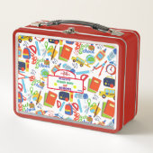 Levendig  Terug naar School Pattern (Voorkant)