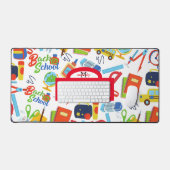 Levendig  Terug naar School Pattern Bureaumat (Keyboard & Muis)