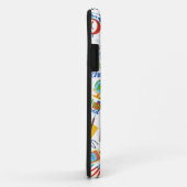 Levendig  Terug naar School Pattern Case-Mate iPhone Case (Achterkant/rechts)