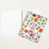 Levendig Terug naar School Pattern Planner (Display)