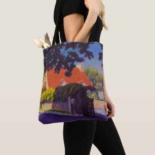 Levendig thuis in Maine Tote Bag