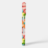 Levendig tropisch bloemenpatroon Case-Mate iPhone case (Achterkant / Rechts)