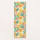 Levendig tropisch bloemenpatroon yogamat (Voorkant)