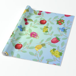 Levendig Tropisch Fruit Zomer Cadeauverpakking Pap Cadeaupapier