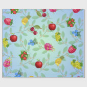 Levendig Tropisch Fruit Zomer Cadeauverpakking Pap Cadeaupapier (Vlak)