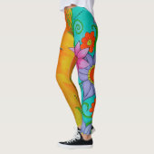 Levendig Tropisch Leggings (Links)