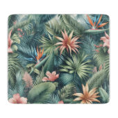 Levendig tropisch Oerwoud Snijplank (Voorkant)