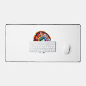 Levendig Turkije Pride Art Classic T-shirt Bureaumat (Keyboard & Muis)